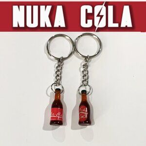 Fallout 4 Nuka Cola Bottle Keychain - 3.5inch Gaming Keychain